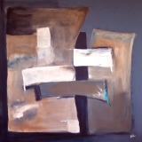 Acrylique 100 X 100 - Abstraits-275