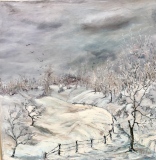 Arbre tu me genes  100  x  100 - Huiles